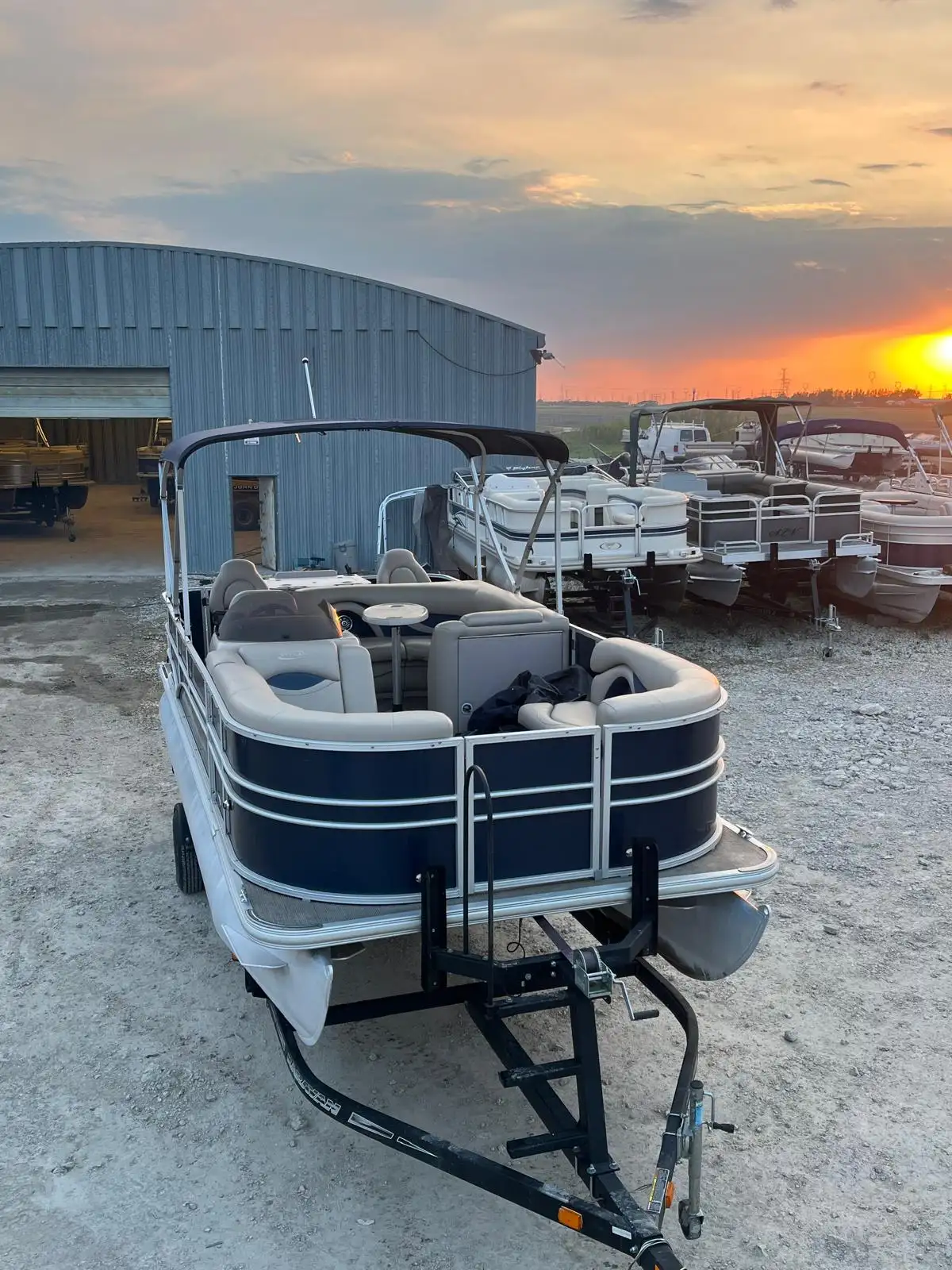 2015 SYLVAN 2080 PONTOON WITH 50 MERCURY 4 STROKE
