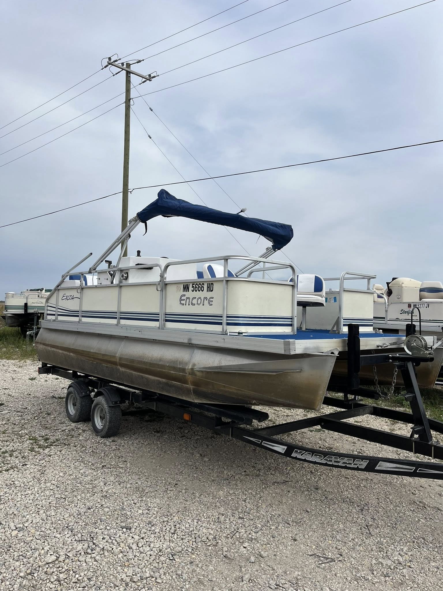 1997 Ercoa Encore pontoon