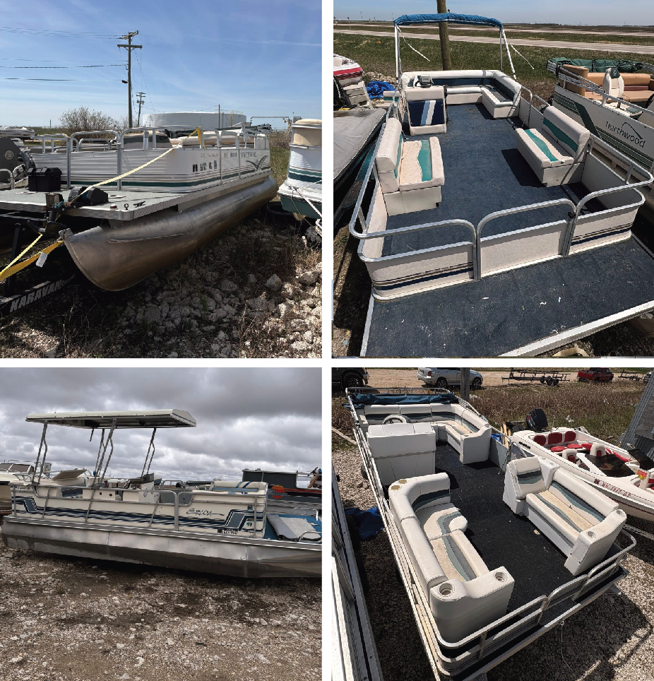 Your choice pontoons for $6795!