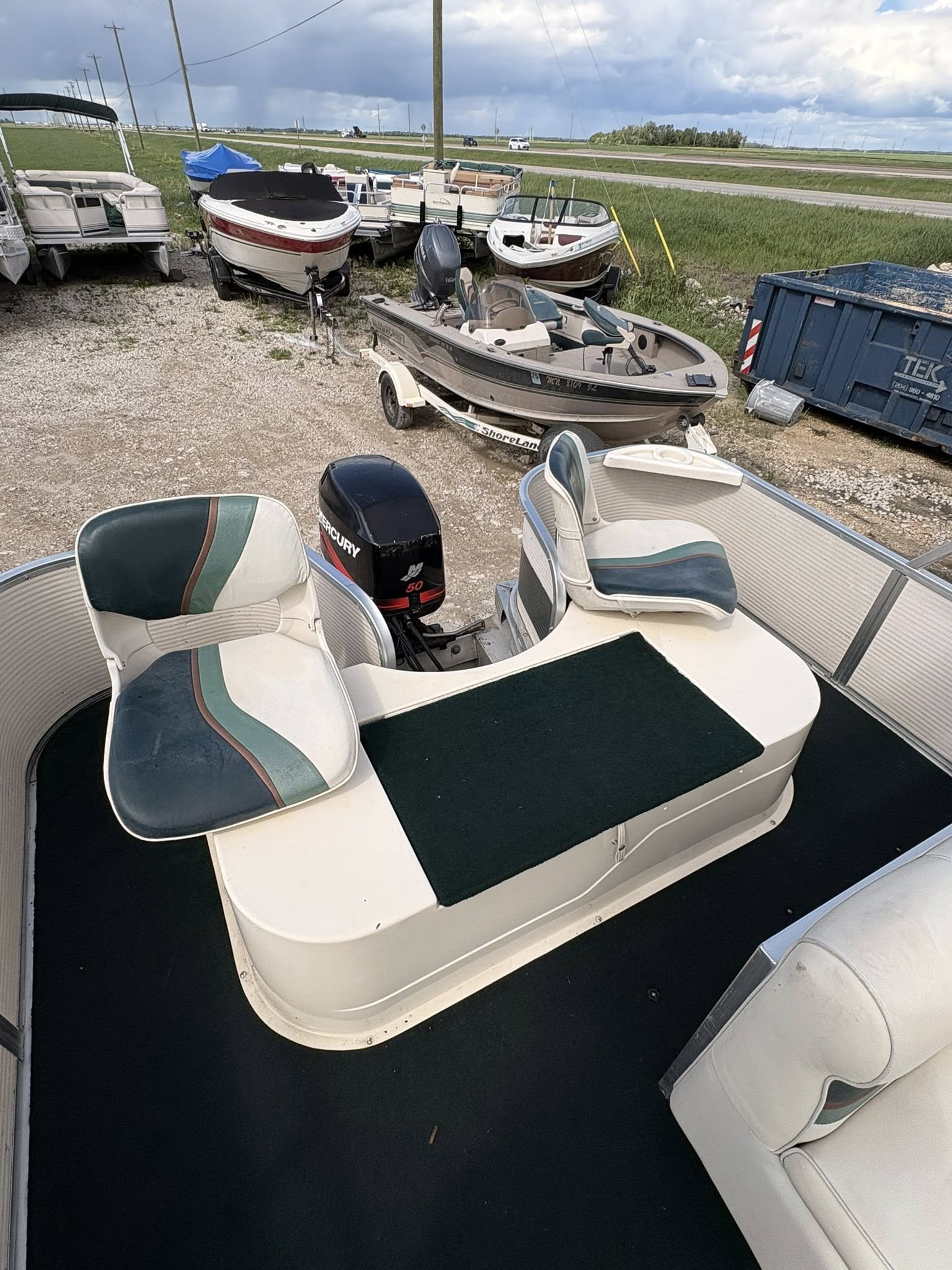 1996 Premier Castaway 22ft pontoon - Image 4