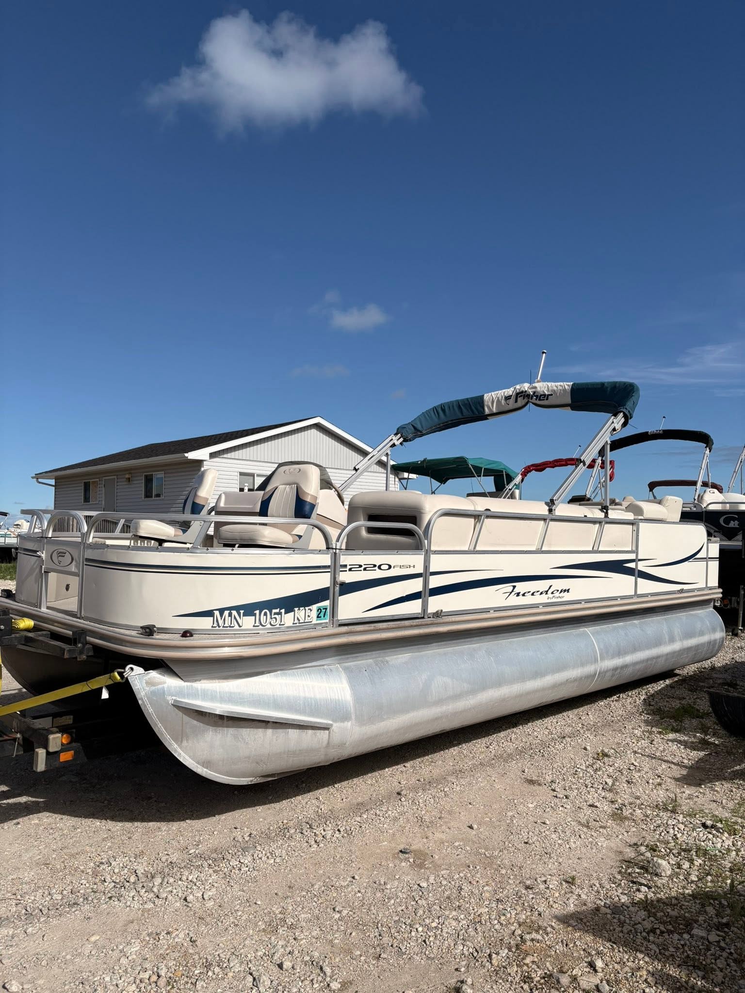 2007 Fisher Freedom 220 Pontoon