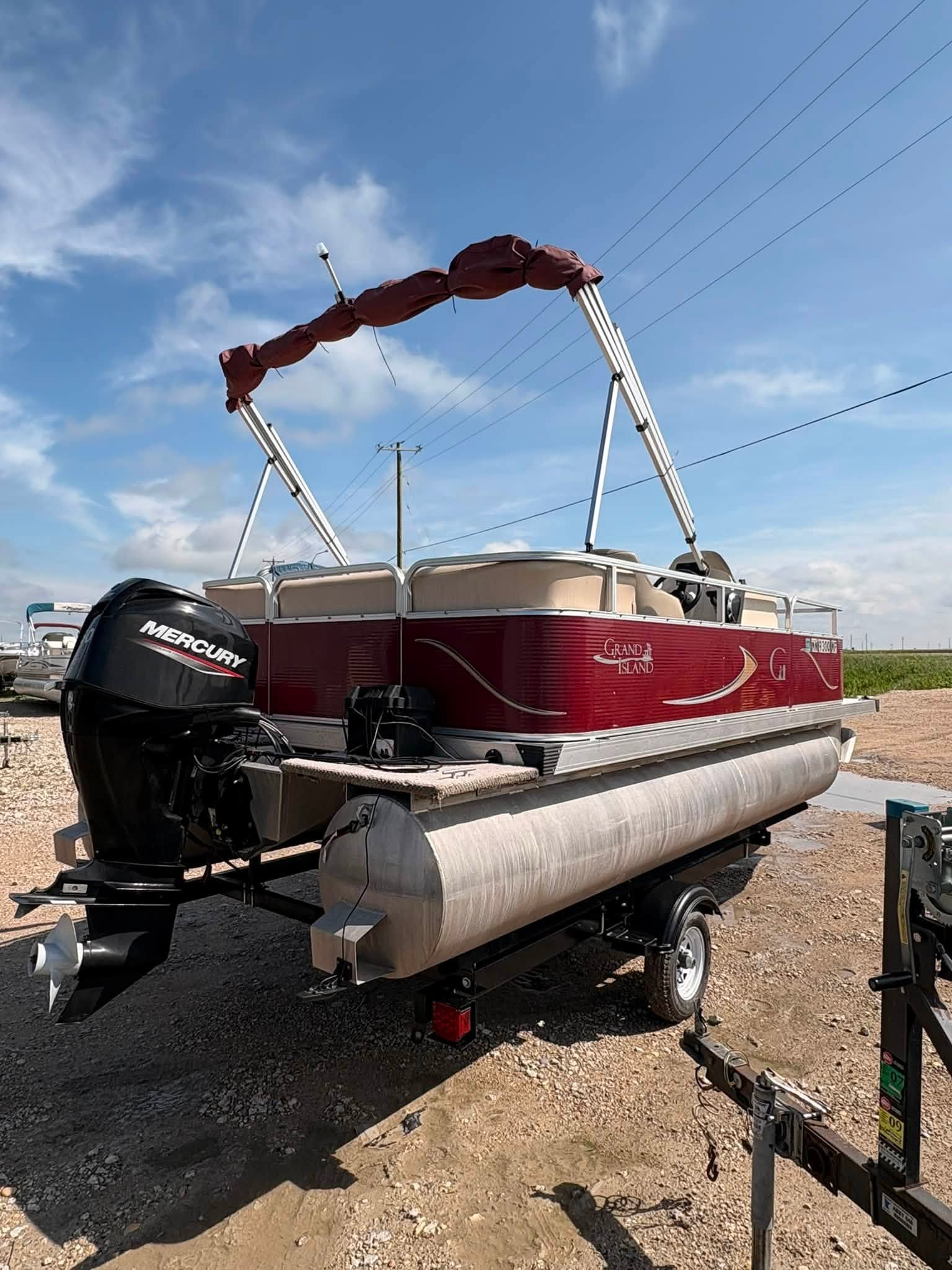 2022 Grand Island 18ft pontoon - Image 6