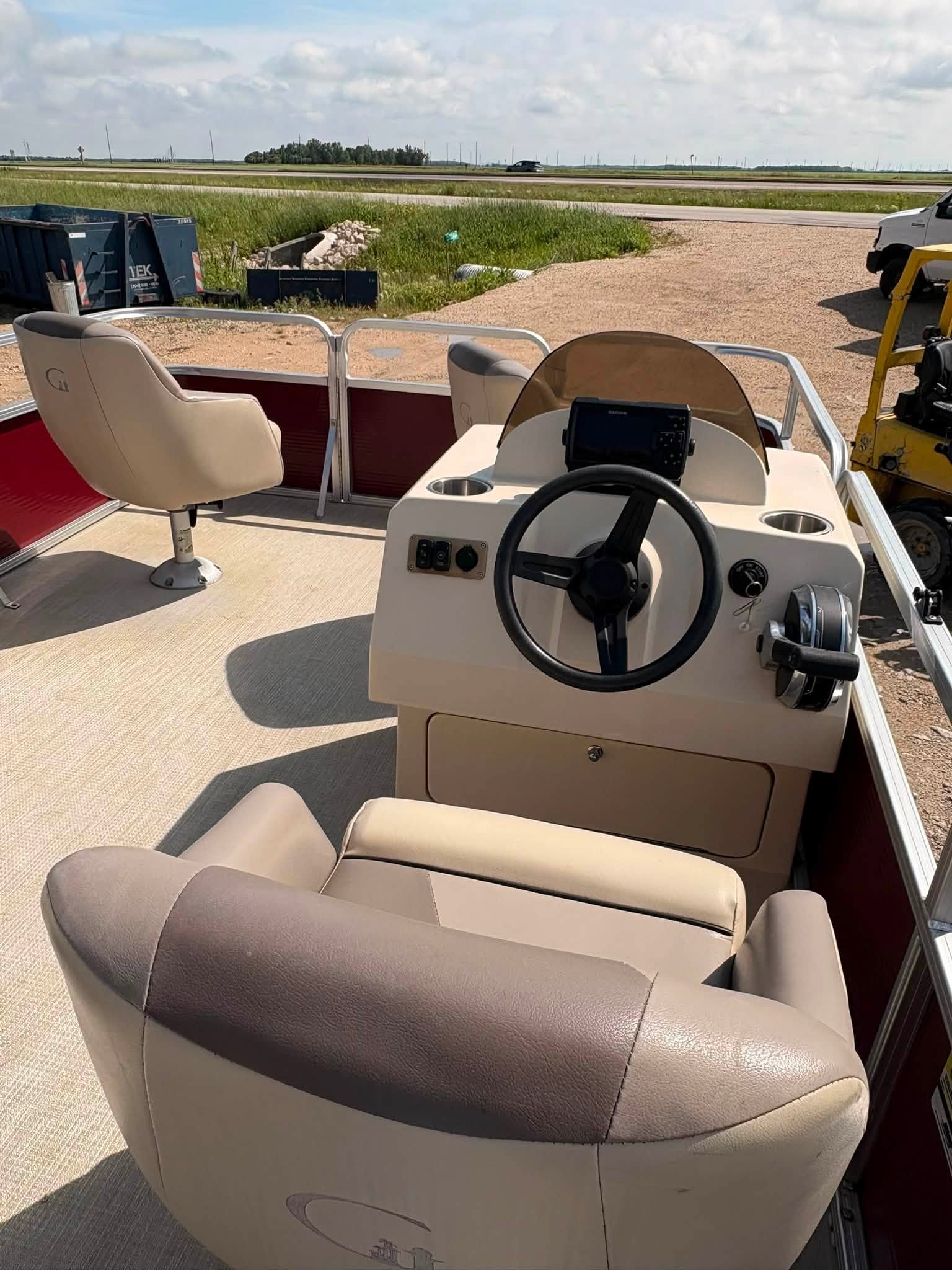 2022 Grand Island 18ft pontoon - Image 3